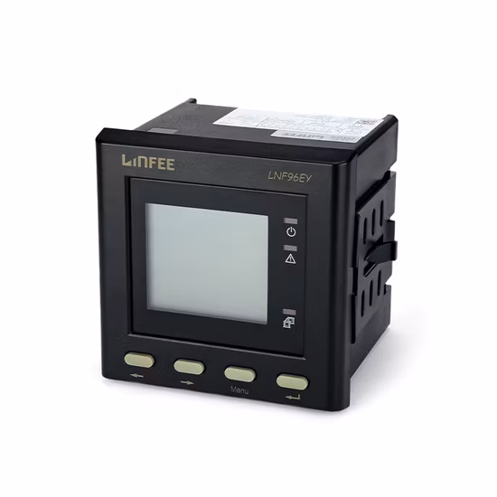 Electrical Measuring Instrument 3 Phase RS485 Kwh LCD Display Three Phase Multifunctional Power Meter