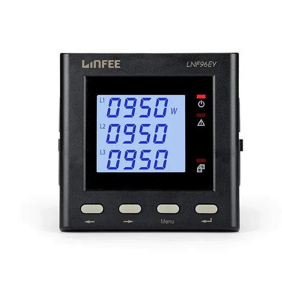 Electrical Measuring Instrument 3 Phase RS485 Kwh LCD Display Three Phase Multifunctional Power Meter