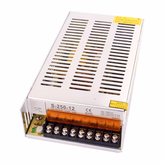 Preço de fábrica 5V 36V 48V 12V 24V 1A 2A 3A 4A 5A 6A 8A 10A 15A 20A 30A AC DC SMPS/Fonte de alimentação de comutação para luz LED/Impressora/Máquina de capina/Câmera CCTV