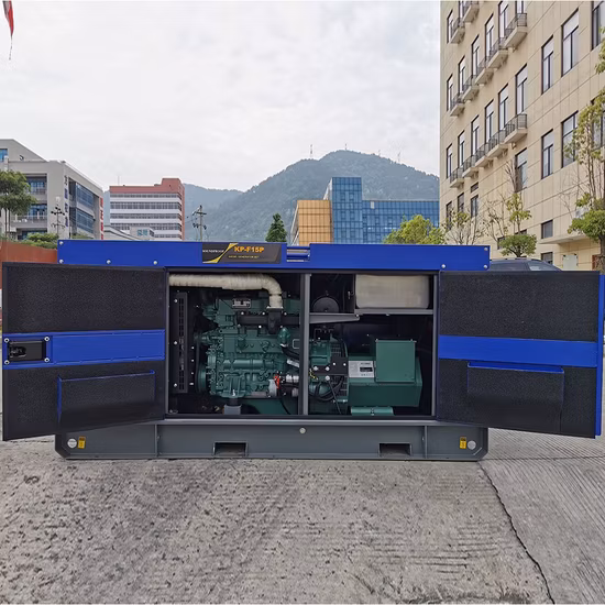 Conjunto de fase de sinal silencioso Gerador de 20kw 20kw 25kw Gerador de energia 25kVA Conjunto de gerador diesel com motor de marca internacional